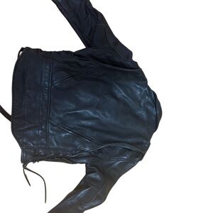 Women's Black Bomber Jacket